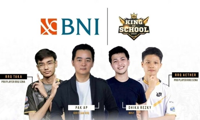 Turnamen Esports untuk Pelajar dan Mahasiswa