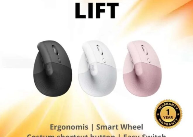 Mouse Wireless Ergonomis Kekinian untuk Kenyamanan Maksimal