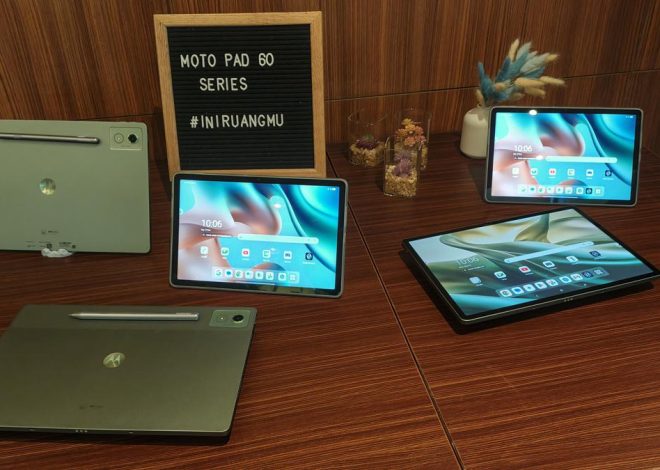 Peluncuran Moto Pad 60 Pro di Indonesia dengan harga mulai Rp 6 Jutaan