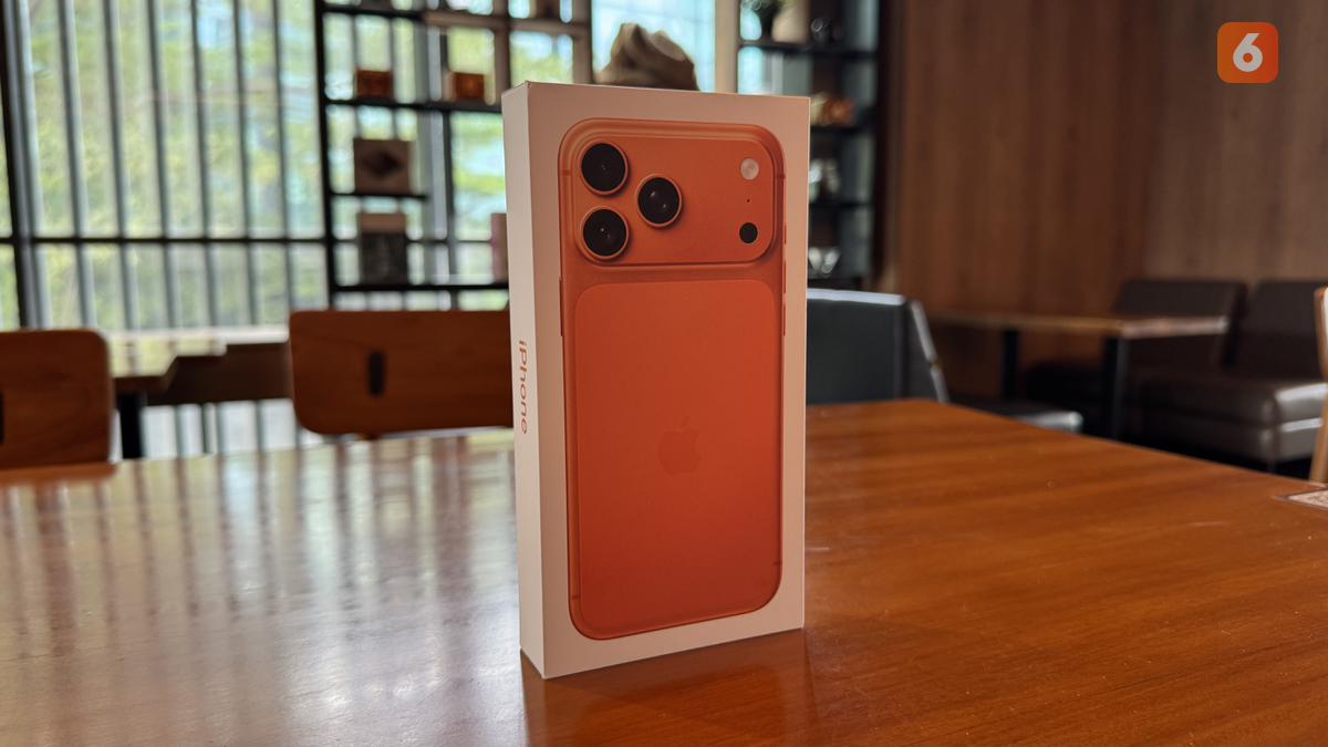 Unboxing iPhone 17 Pro Max Sebelum Rilis di Indonesia Berisi Isi Kotak dan Informasi lainnya