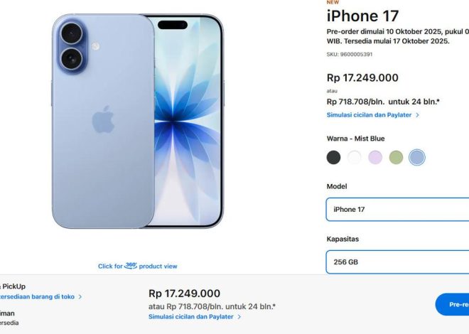 Harga iPhone 17, 17 Pro, 17 Pro Max, dan iPhone Air di Indonesia