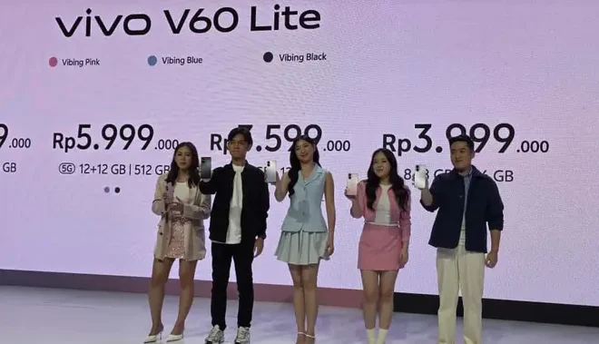 V60 Lite Resmi Meluncur di Indonesia, Simak Harga dan Spesifikasinya