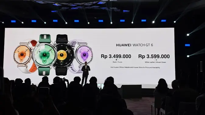 Jam Tangan Huawei Watch GT 6 Series Masuk Indonesia, Lihat Harga dan Fitur Unggulannya