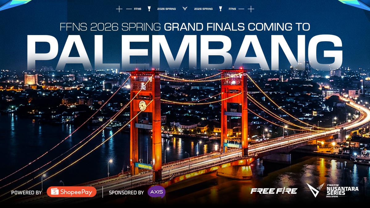 Grand Finals FFNS 2026 Spring di Palembang, 12 Tim Free Fire Terbaik Siap bertanding