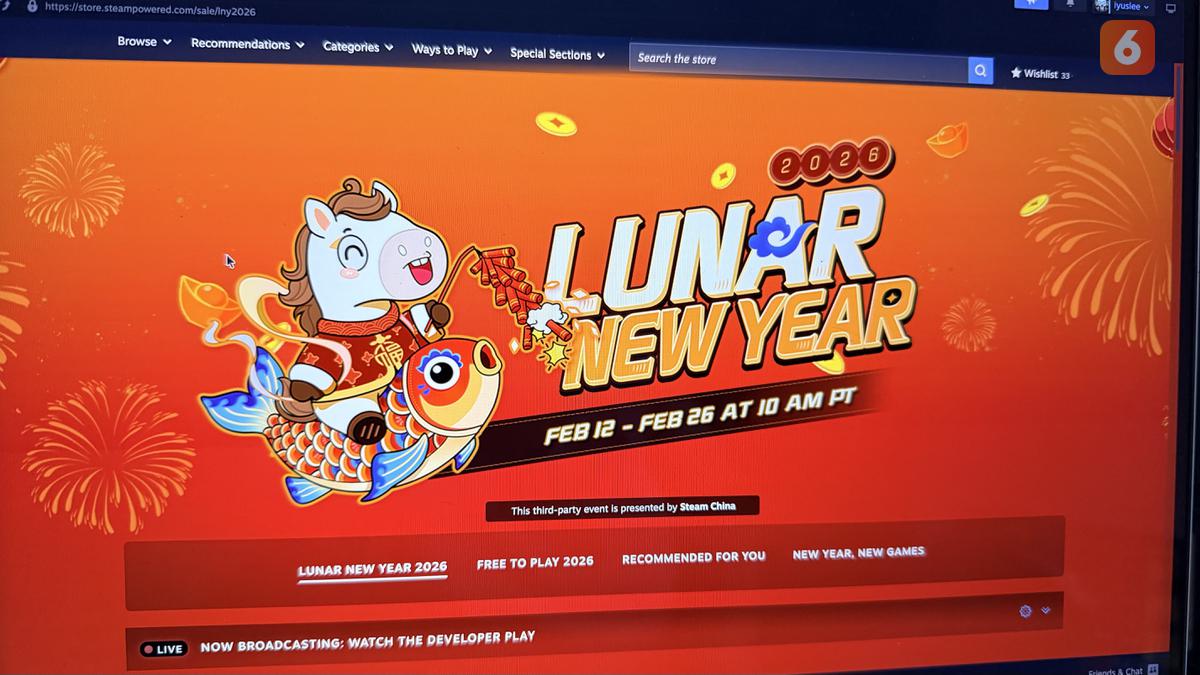 Sale Bulan Lunar Hadirkan Diskon Besar untuk Game AAA Mulai Rp 79 Ribu